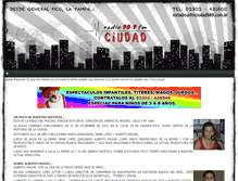 Tablet Screenshot of fmciudad989.com.ar